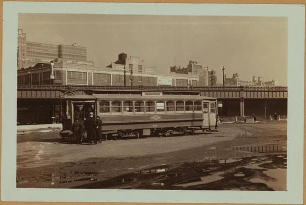 Transportation - Trolley., 1936