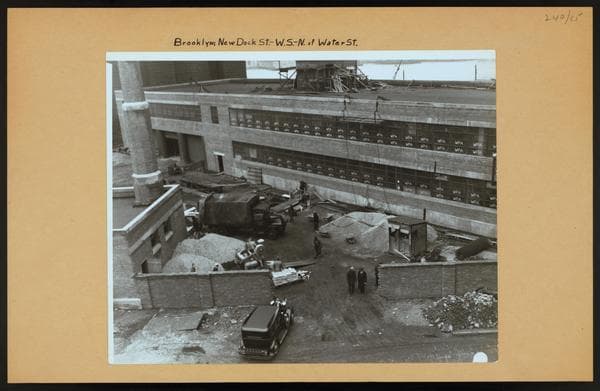 Brooklyn: New Dock Street - Water Street, 1936