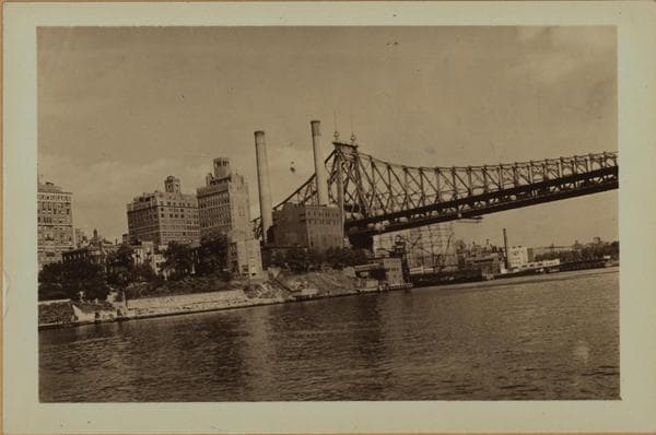 Bridges - Queensboro [Queensborough] Bridge., 1935