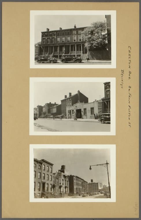 Brooklyn: Carlton Avenue - Fulton Street, 1941