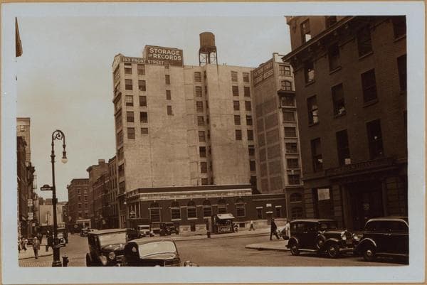 Manhattan: Front Street - Maiden Lane, 1935