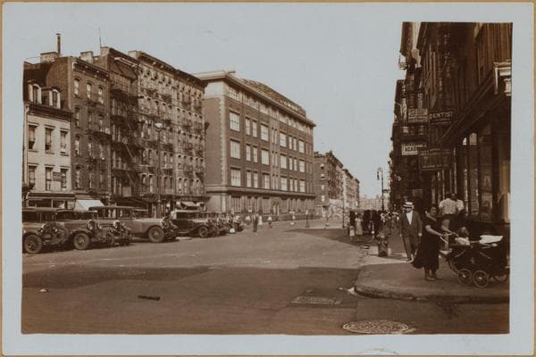 Manhattan: Houston Street (East) - Columbia Street, 1933