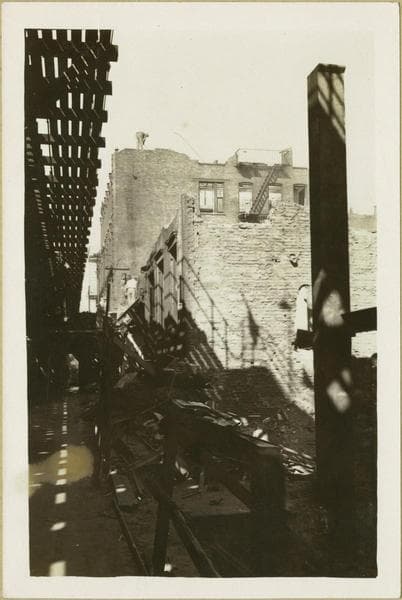 Manhattan: Allen Street - Delancey Street, 1931