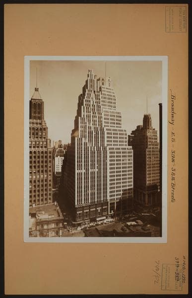 Manhattan: Broadway - 38th Street, 1931