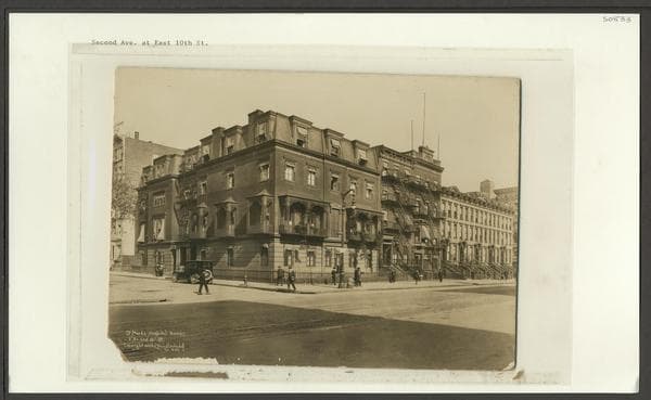 Second Avenue - 10th Street, 1922
