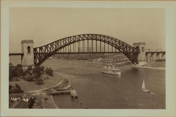 Bridges - Hell Gate Bridge - [Ward's Island.], 1936
