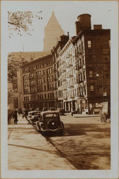 Manhattan: Baxter Street - Worth Street, 1937