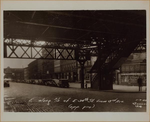 Manhattan: 34th Street (East) - 3rd Avenue, 1939