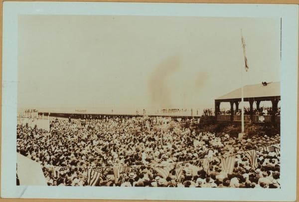 Staten Island - South Beach - [Boardwalk opening.], 1937