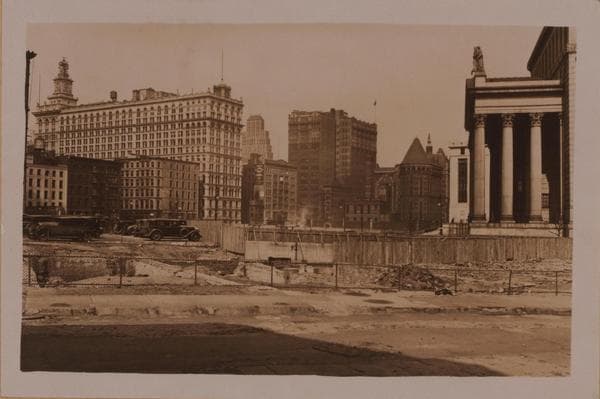 Manhattan: City Hall Place - Duane Street, 1932