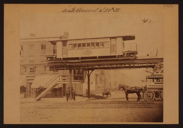 Manhattan: 9th Avenue - 29th Street (West), 1867