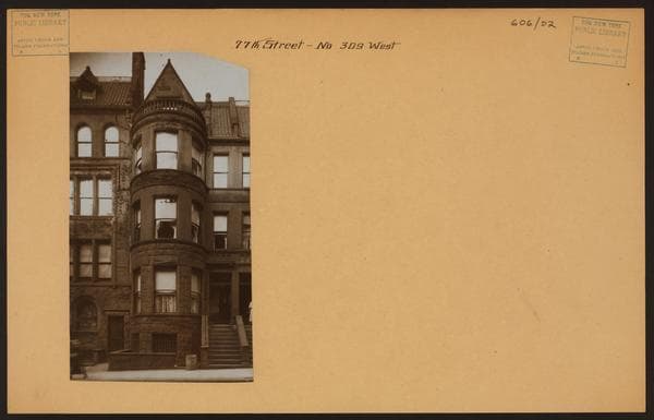 Manhattan: 77th Street (West) - West End Avenue, 1912