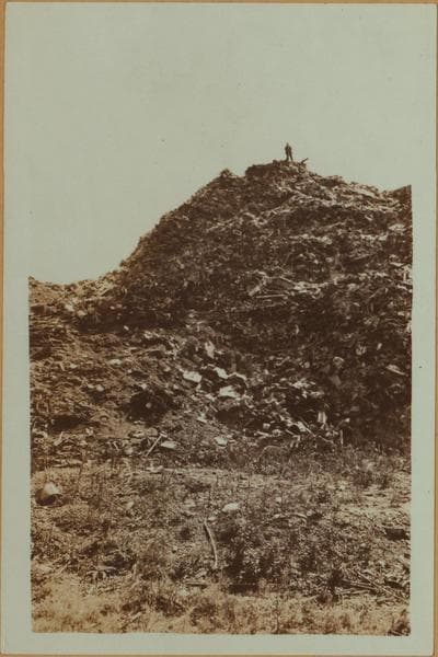 Islands - Rikers Island (North shore) - Refuse heaps., 1931