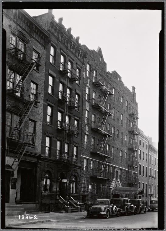 Empire Forwarding Co; Tudor Arms: 264-270 W. 11th St.- W 4th-Bleecker, Manhattan, 1934