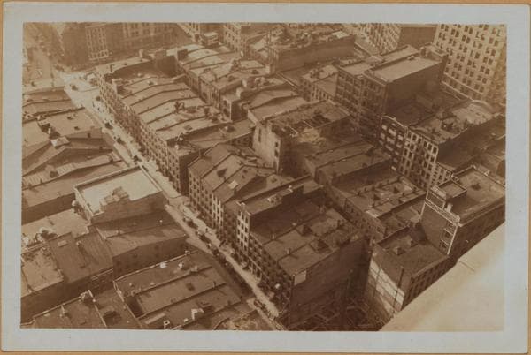Manhattan: Front Street - Wall Street, 1930