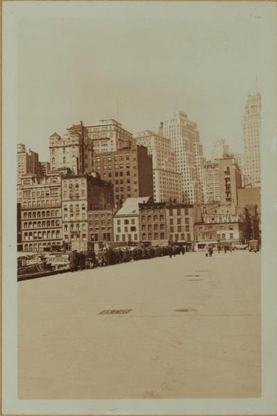 East River - Piers - Coenties Slip, 1932–1934