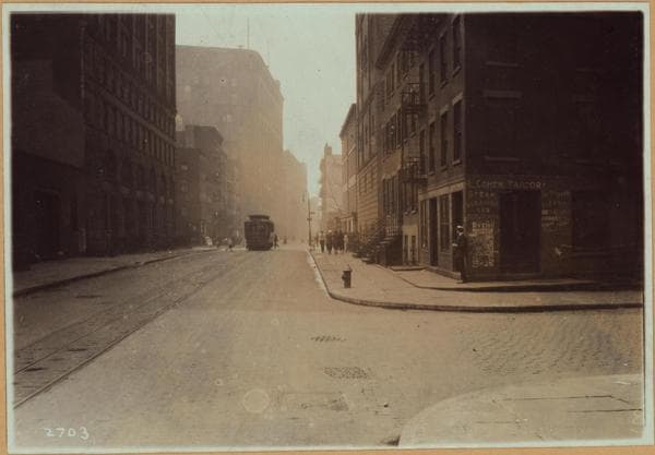 Manhattan: Washington Street - 10th Street (West), 1919