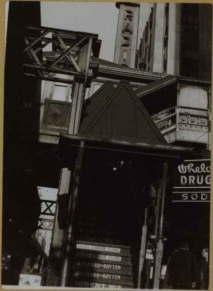 Manhattan: 6th Avenue - 50th Street (West), 1939