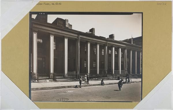 Brooklyn: Willow Pl., No. 43 - No. 49., 1936