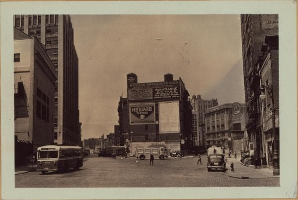 Manhattan: Watts Street - Broadway (West), 1939