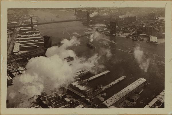 Bridges - Brooklyn Bridge - Manhattan Bridge - [New York Steam Corporation.], 1932–1934