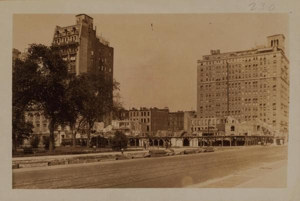Manhattan: Central Park West - 80th Street, 1928