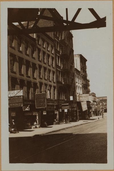 Manhattan: Cortlandt Street - Greenwich Street, 1933