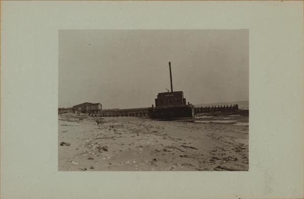 Staten Island - Oakwood Beach - [Beachcomber's team and shack.], 1925–1926