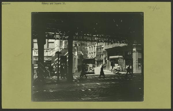 Manhattan: Bowery - Doyers Street