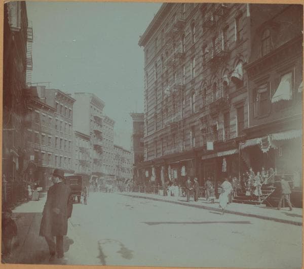 Manhattan: Mott Street - Park Street, 1890