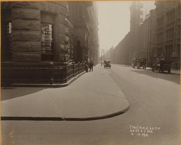 Manhattan: 58th Street (West) - 7th Avenue, 1915