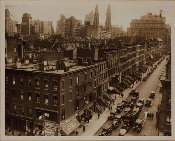 Manhattan: 49th Street - 5th Avenue, 1932