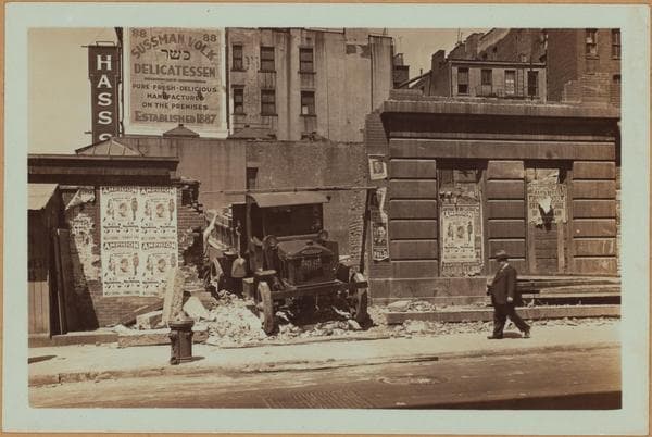 Manhattan: Ludlow Street - Delancey Street, 1934
