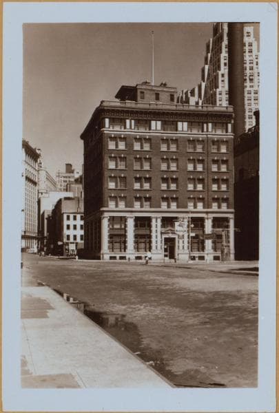 Manhattan: Front Street - Maiden Lane, 1940