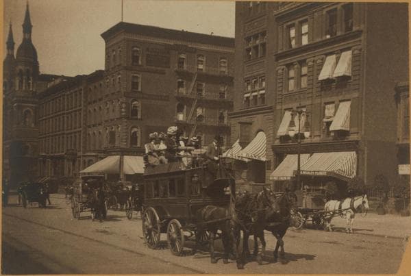 Manhattan: 5th Avenue - 42nd Street, 1898