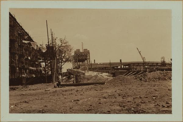Bridges - Triborough Bridge - [Construction.], 1936–1937