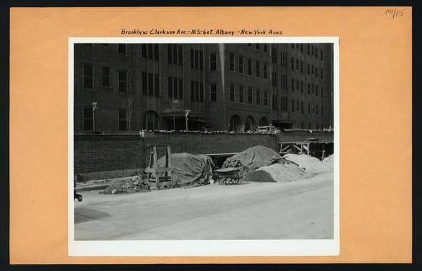 Brooklyn: Clarkson Avenue - Albany Avenue, 1937