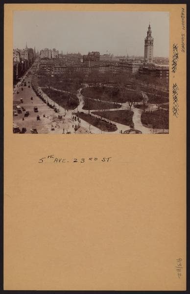 Manhattan: 23rd Street (West) - Madison Avenue, 1900