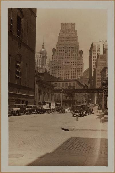 Manhattan: Burling Slip - Water Street, 1928–1929