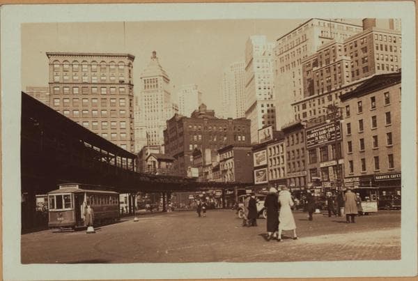 Manhattan: Whitehall Street - South Street, 1932