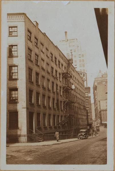 Manhattan: Frankfort Street - Cliff Street, 1929