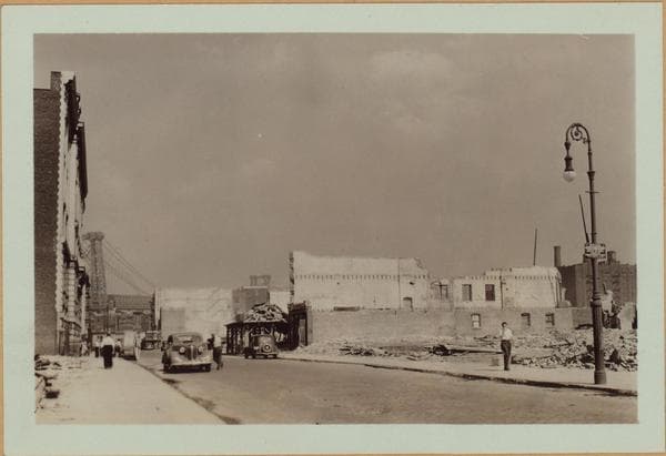 Manhattan: Madison Street - Scammel Street, 1939