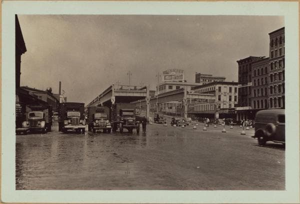 Manhattan: West Street - Duane Street, 1939