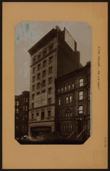 Manhattan: 57th Street (West) - 5th Avenue, 1912