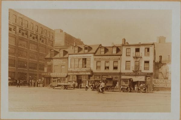 Manhattan: Hudson Street - Desbrosses Street, 1912–1927