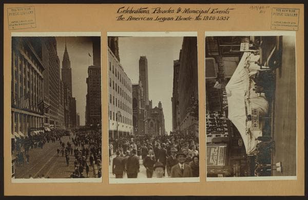 Celebrations - Parades - Municipal Events - American Legion Parade.