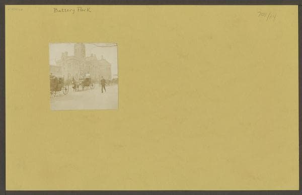 Manhattan: Battery Park., 1897