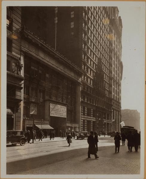 Manhattan: Broadway - Exchange Place, 1926–1937