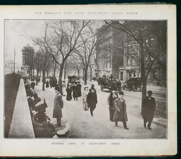 Riverside Drive at Eighty-ninth Street., 1910-03