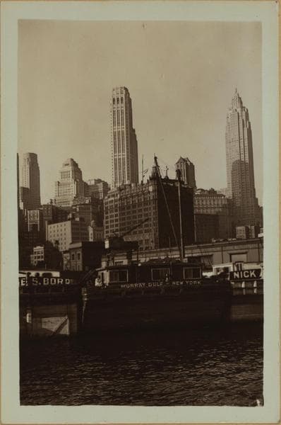 General view - Lower Manhattan - [Wall Street.], 1932–1939